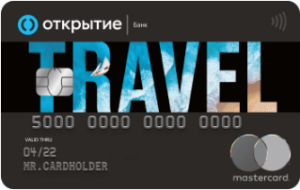 Дебетовая карта TRAVEL OPENCARD от банка Открытие