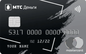 Дебетовая карта МТС Деньги Premium МТС Банка