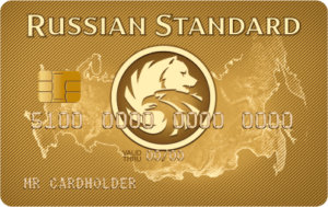 Дебетовая карта Банк в кармане Gold Банка Русский Стандарт