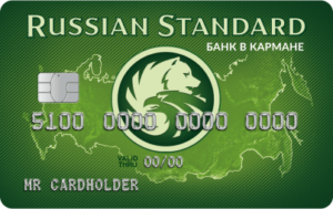 Дебетовая карта Банк в кармане Стандарт Банка Русский Стандарт