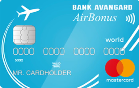 Кредитная карта Airbonus MasterCard World Банк Авангард