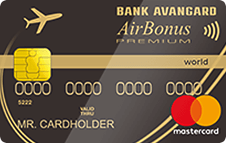 Кредитная карта Airbonus Premium MasterCard World Банк Авангард