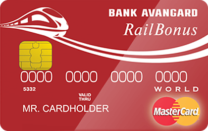 Кредитная карта Railbonus MasterCard World Банк Авангард
